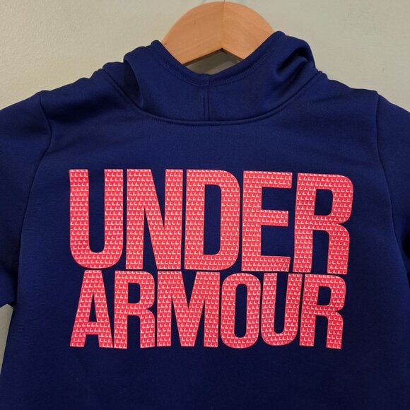 Girls Under Armour Cold Gear Hoodie Youth Medium - Picture 7 of 10